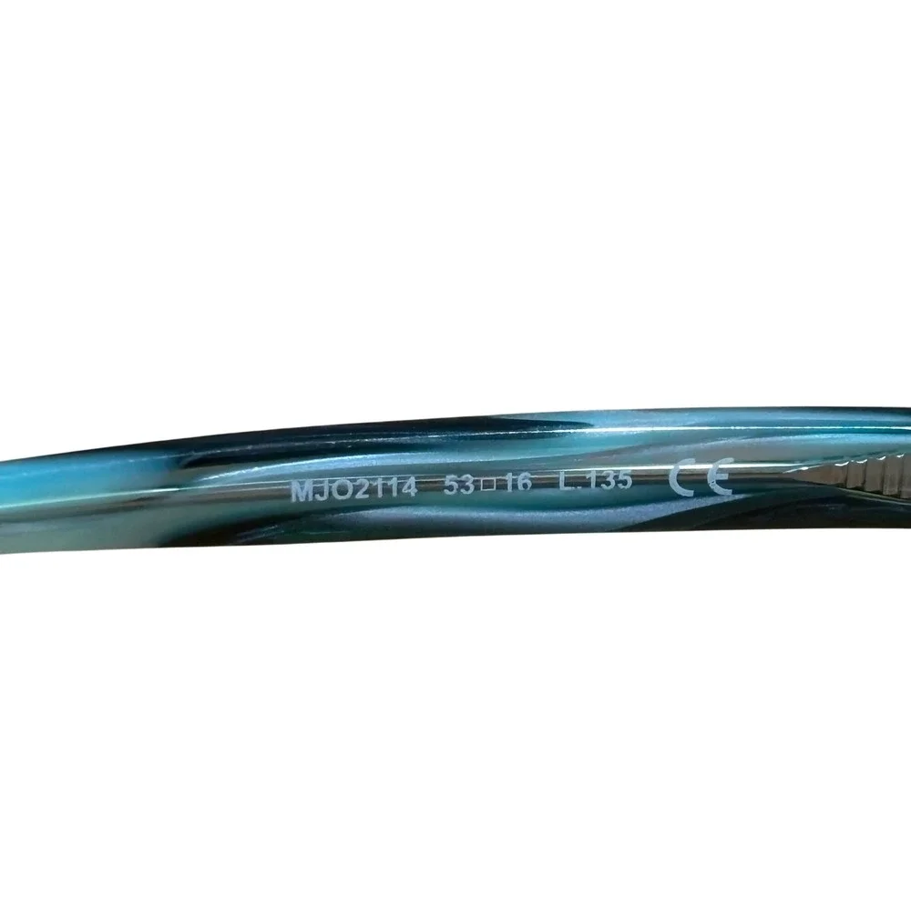 Maui Jim MJO2114 57A Teal Marble Eyeglasses Frames Italy 53-16-135 Womens